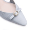 Scarpin Couro Croco Azul - imagem 6