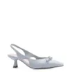 Scarpin Couro Croco Azul - imagem 1