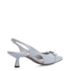 Scarpin Couro Croco Azul - imagem 3