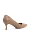 Scarpin Couro Croco Bege - imagem 4