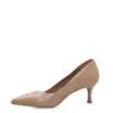 Scarpin Couro Croco Bege - imagem 5