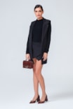Scarpin Couro Croco Marrom - imagem 9