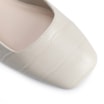 Scarpin Couro Croco Off White/Alt Off White - imagem 6