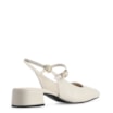 Scarpin Couro Croco Off White/Alt Off White - imagem 3