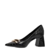 Scarpin Couro Croco Preto - imagem 4