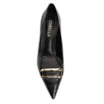 Scarpin Couro Croco Preto - imagem 5