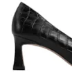 Scarpin Couro Croco Preto - imagem 7