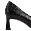 Scarpin Couro Croco Preto - imagem 7