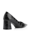 Scarpin Couro Croco Preto - imagem 3