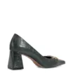 Scarpin Couro Croco Verde - imagem 3