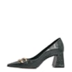 Scarpin Couro Croco Verde - imagem 4