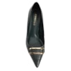 Scarpin Couro Croco Verde - imagem 5