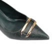 Scarpin Couro Croco Verde - imagem 6