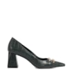 Scarpin Couro Croco Verde - imagem 2