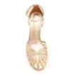 Scarpin Couro Dourado - imagem 5