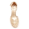 Scarpin Couro Dourado - imagem 5