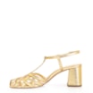 Scarpin Couro Dourado - imagem 4
