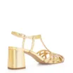 Scarpin Couro Dourado - imagem 3