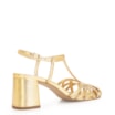 Scarpin Couro Dourado - imagem 3