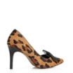 Scarpin Couro Estampa Leopardo - imagem 3