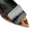 Scarpin Couro Estampa Leopardo - imagem 6