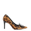 Scarpin Couro Estampa Leopardo - imagem 2