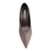 Scarpin Couro Estonado Marrom Escuro - imagem 6