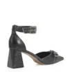 Scarpin Couro Estonado Preto - imagem 3