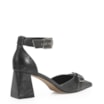 Scarpin Couro Estonado Preto - imagem 3