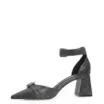Scarpin Couro Estonado Preto - imagem 4