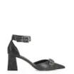 Scarpin Couro Estonado Preto - imagem 2