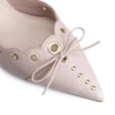 Scarpin Couro Estonado Rosa - imagem 7