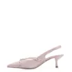 Scarpin Couro Estonado Rosa - imagem 4