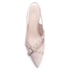 Scarpin Couro Estonado Rosa - imagem 5
