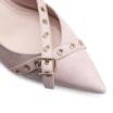 Scarpin Couro Estonado Rosa - imagem 6