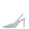 Scarpin Couro Lezard Azul - imagem 4