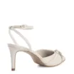 Scarpin Couro Lezard Off White - imagem 3
