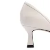 Scarpin Couro Lezard Off White - imagem 7