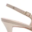 Scarpin Couro Lezard Off White/Couro Bege - imagem 8