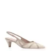 Scarpin Couro Lezard Off White/Couro Bege - imagem 1