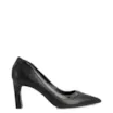 Scarpin Couro Lezard Preto - imagem 2