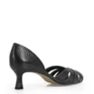 Scarpin Couro Lezard Preto - imagem 3