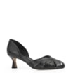 Scarpin Couro Lezard Preto - imagem 1