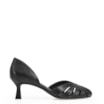 Scarpin Couro Lezard Preto - imagem 2