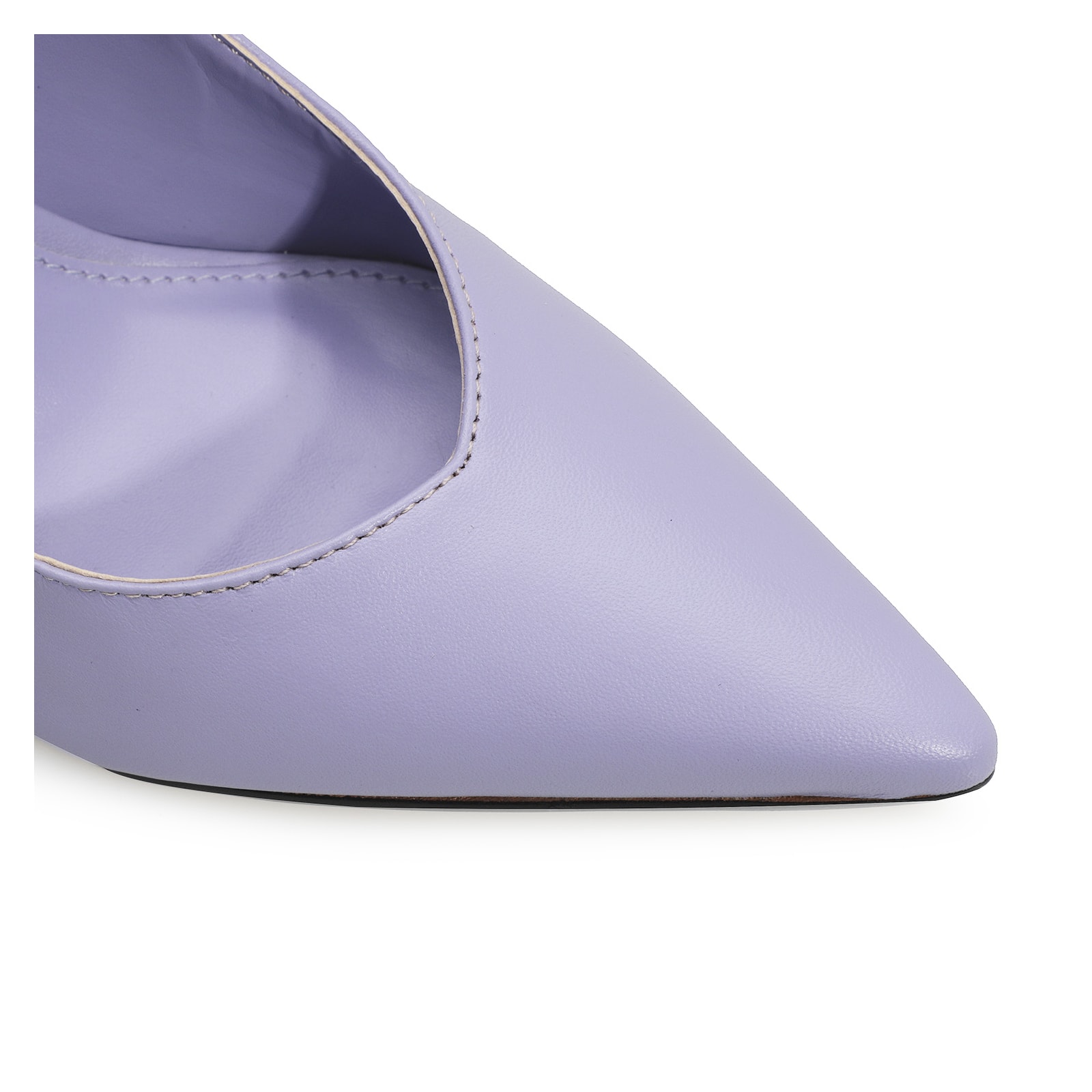 Scarpin Couro Lilás