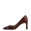 Scarpin Couro Marom - imagem 4
