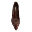 Scarpin Couro Marom - imagem 5
