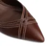 Scarpin Couro Marom - imagem 6