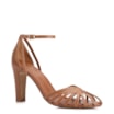 Scarpin Couro Marrom - imagem 1