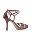 Scarpin Couro Marrom - imagem 4